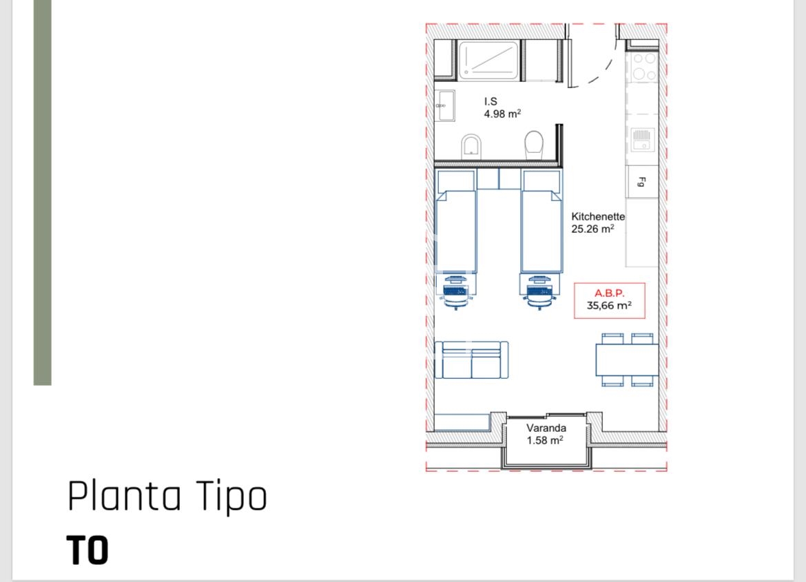 Apartamento T0